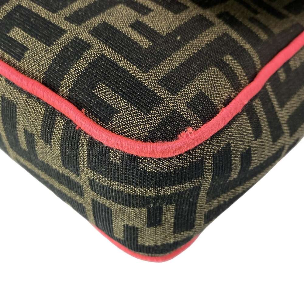 Fendi Mama Bucket Handbag 8BR600 Brown Dark Brown Pink - Picture 6 of 15
